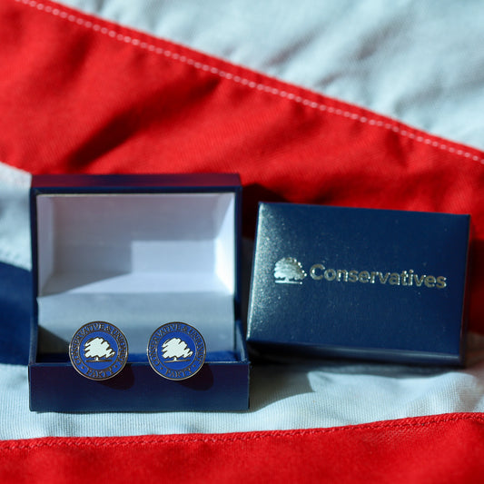 Conservative & Unionist Party Logo Cufflinks