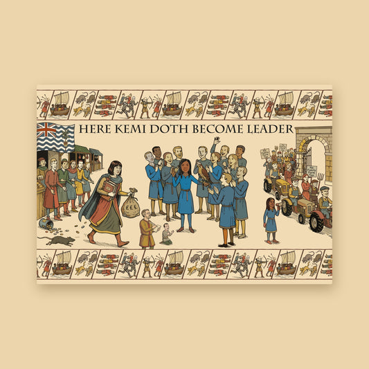 The Birmingham Tapestry: Here Kemi Doth Become Leader Magnet