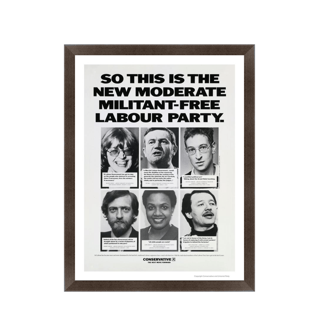Brown Frame Poster Front