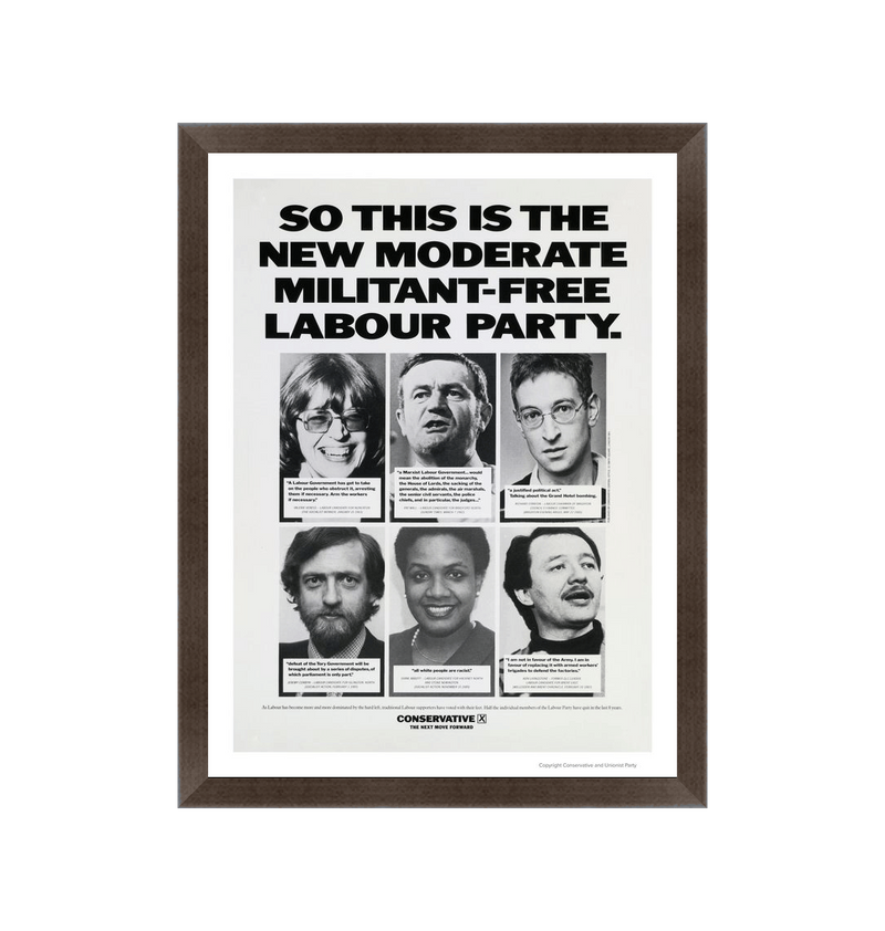 Brown Frame Poster Front