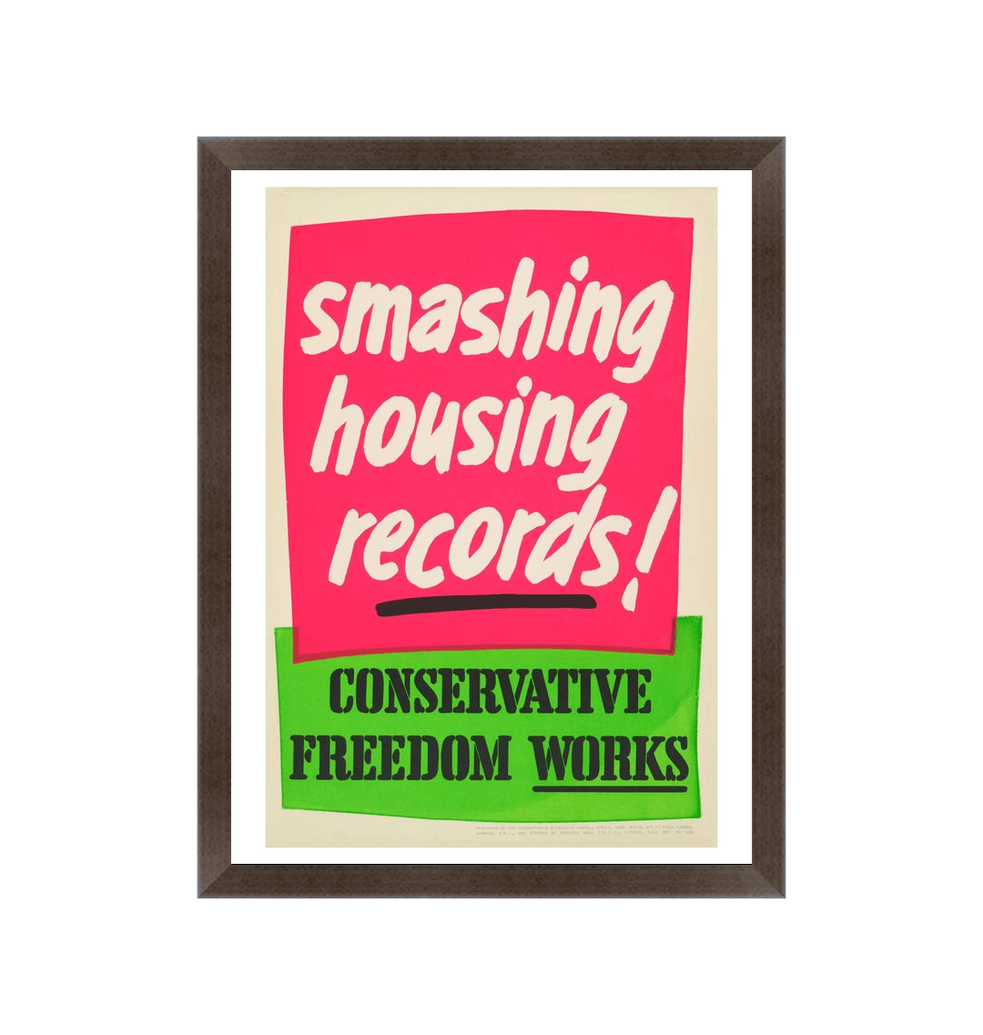 Brown Frame Poster Front