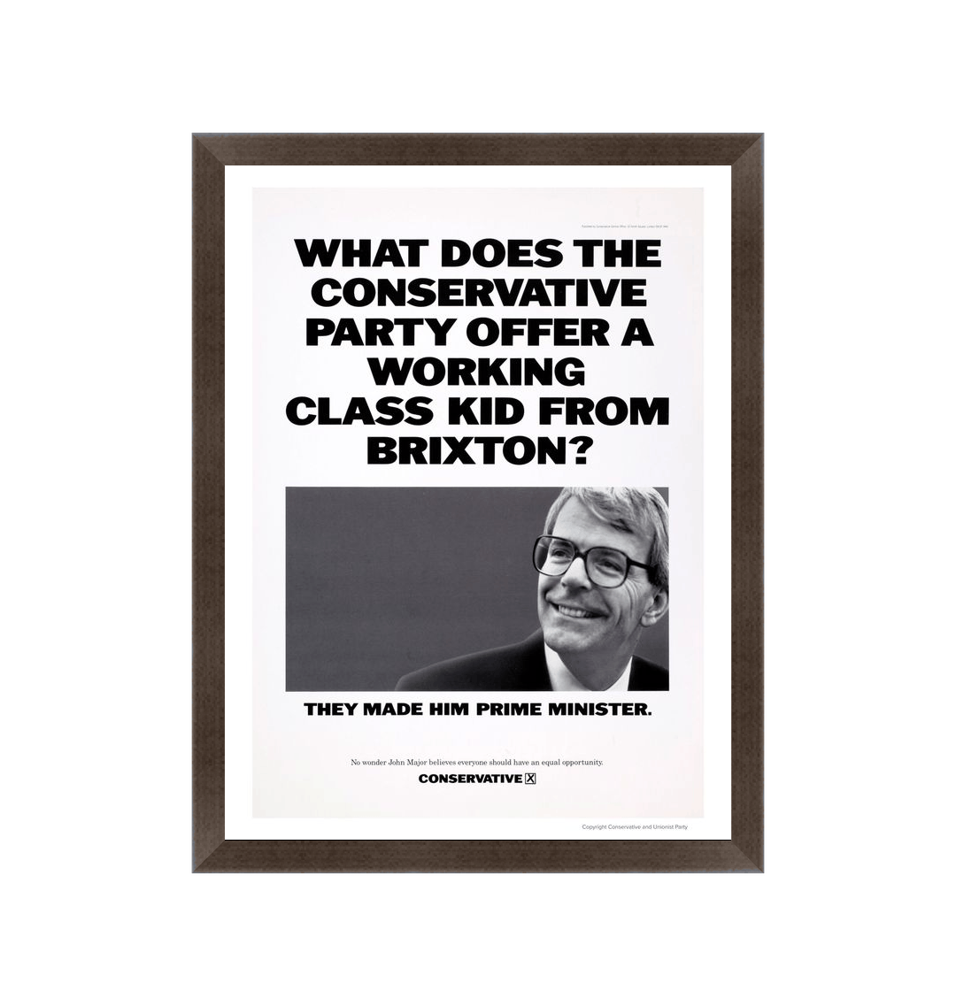 Brown Frame Poster Front