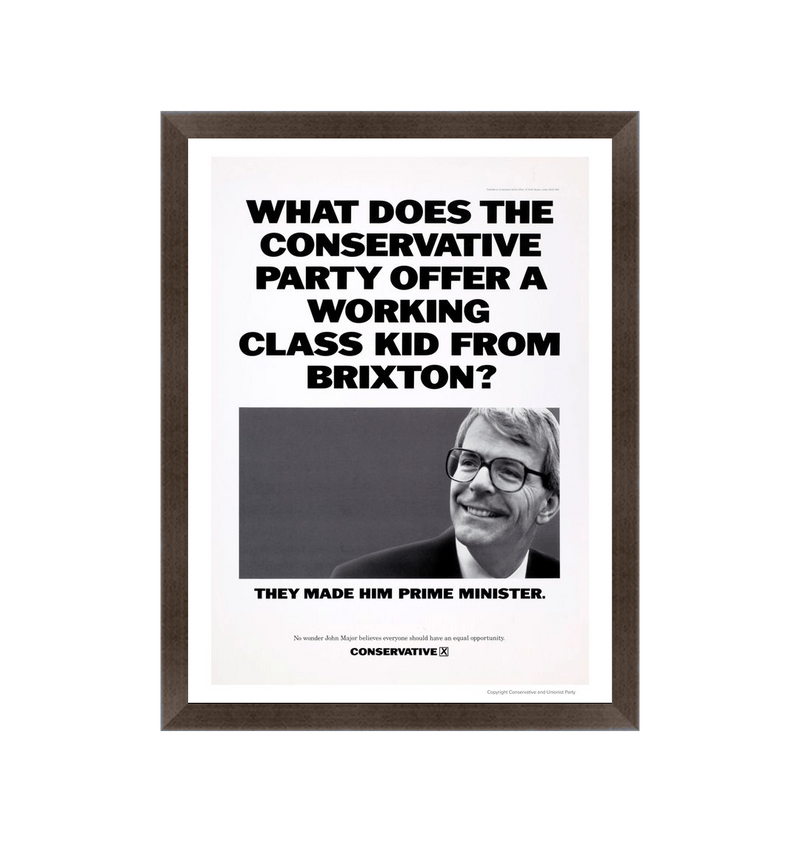 Brown Frame Poster Front