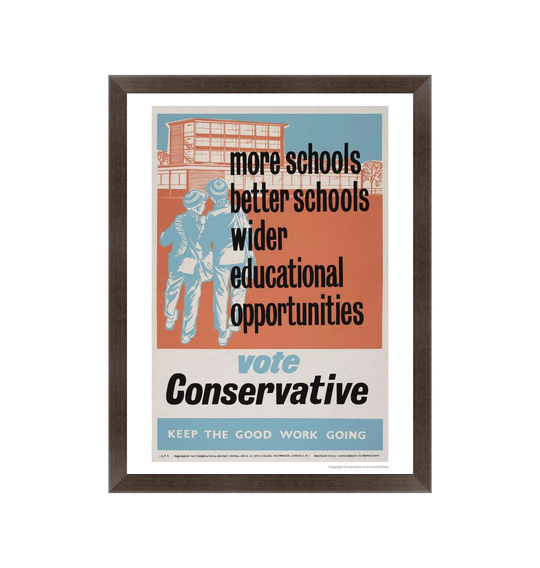 Brown Frame Poster Front