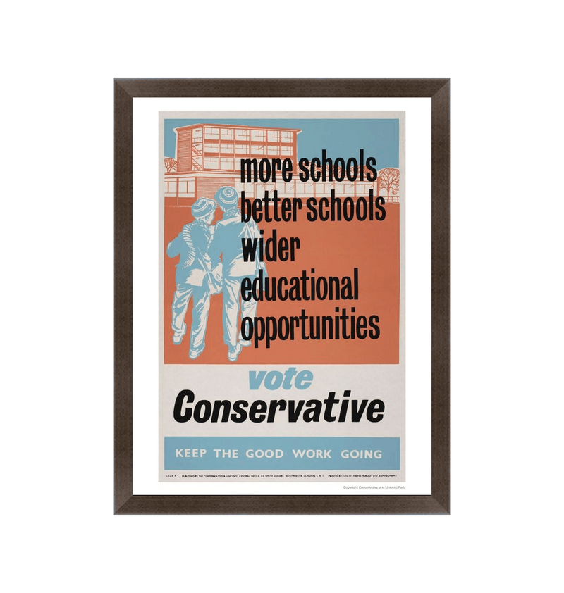 Brown Frame Poster Front