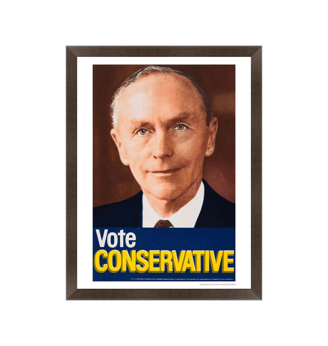 Brown Frame Poster Front