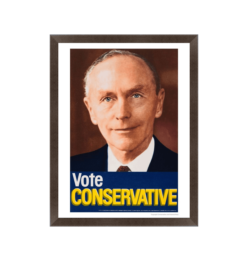 Brown Frame Poster Front