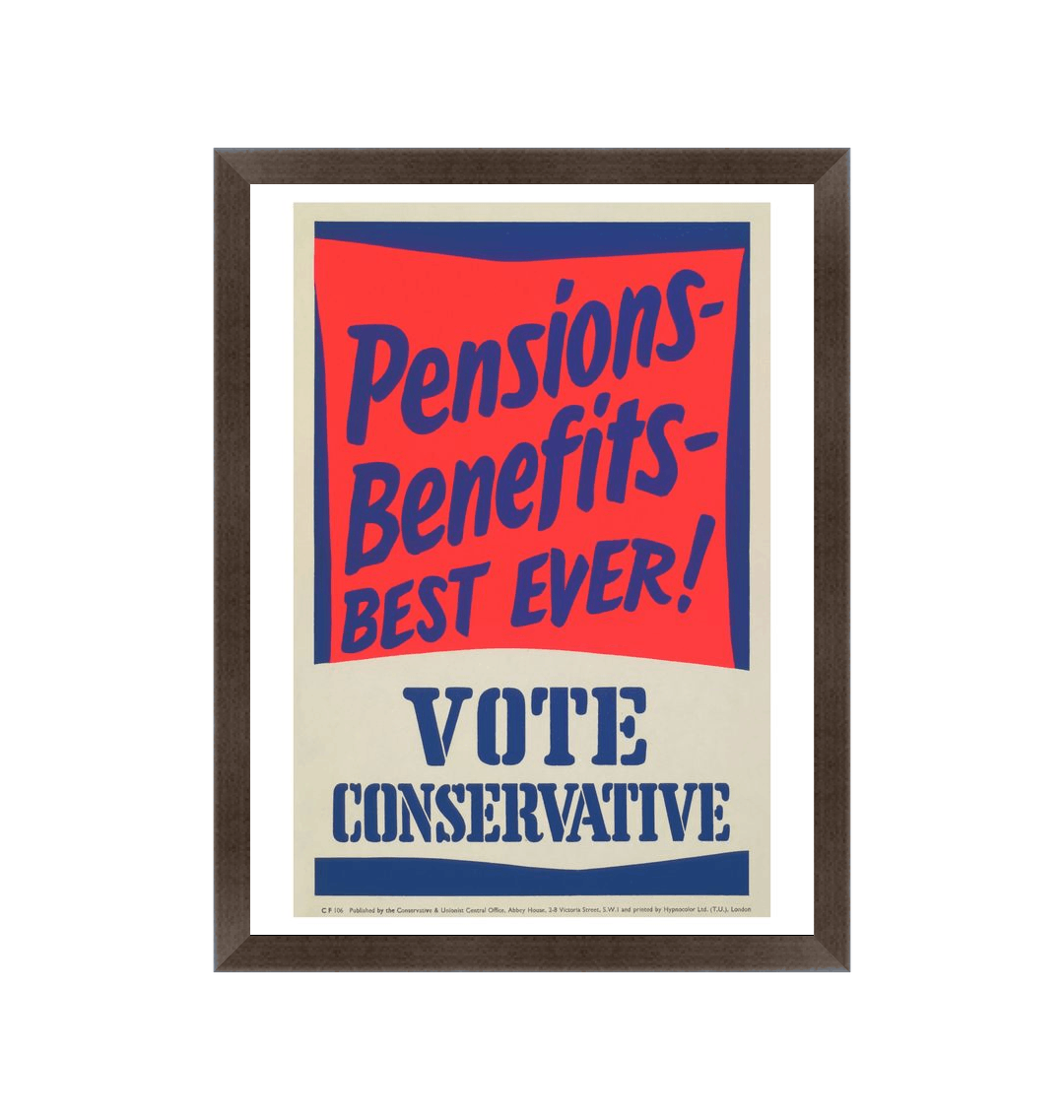 Brown Frame Poster Front
