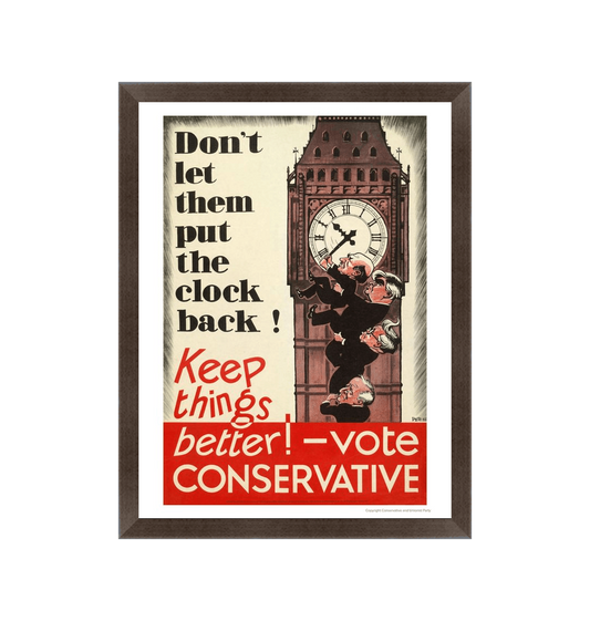 Brown Frame Poster Front