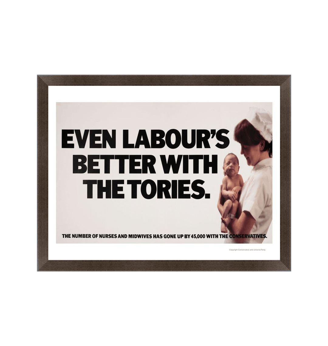 Brown Frame Poster Front