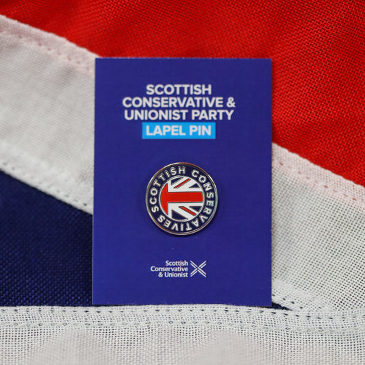 Scottish Conservatives Union Flag Lapel Pin
