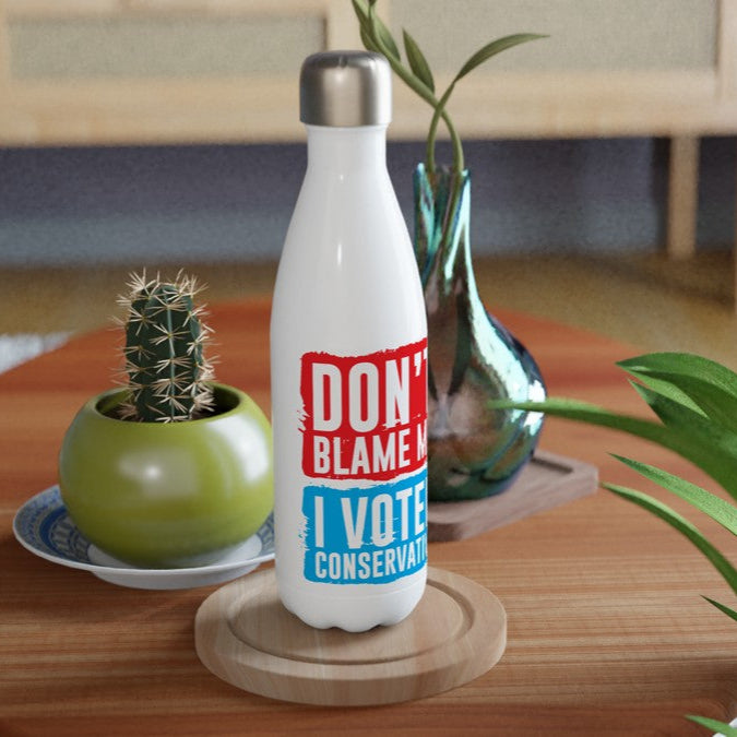 Don't Blame Me Water Bottle
