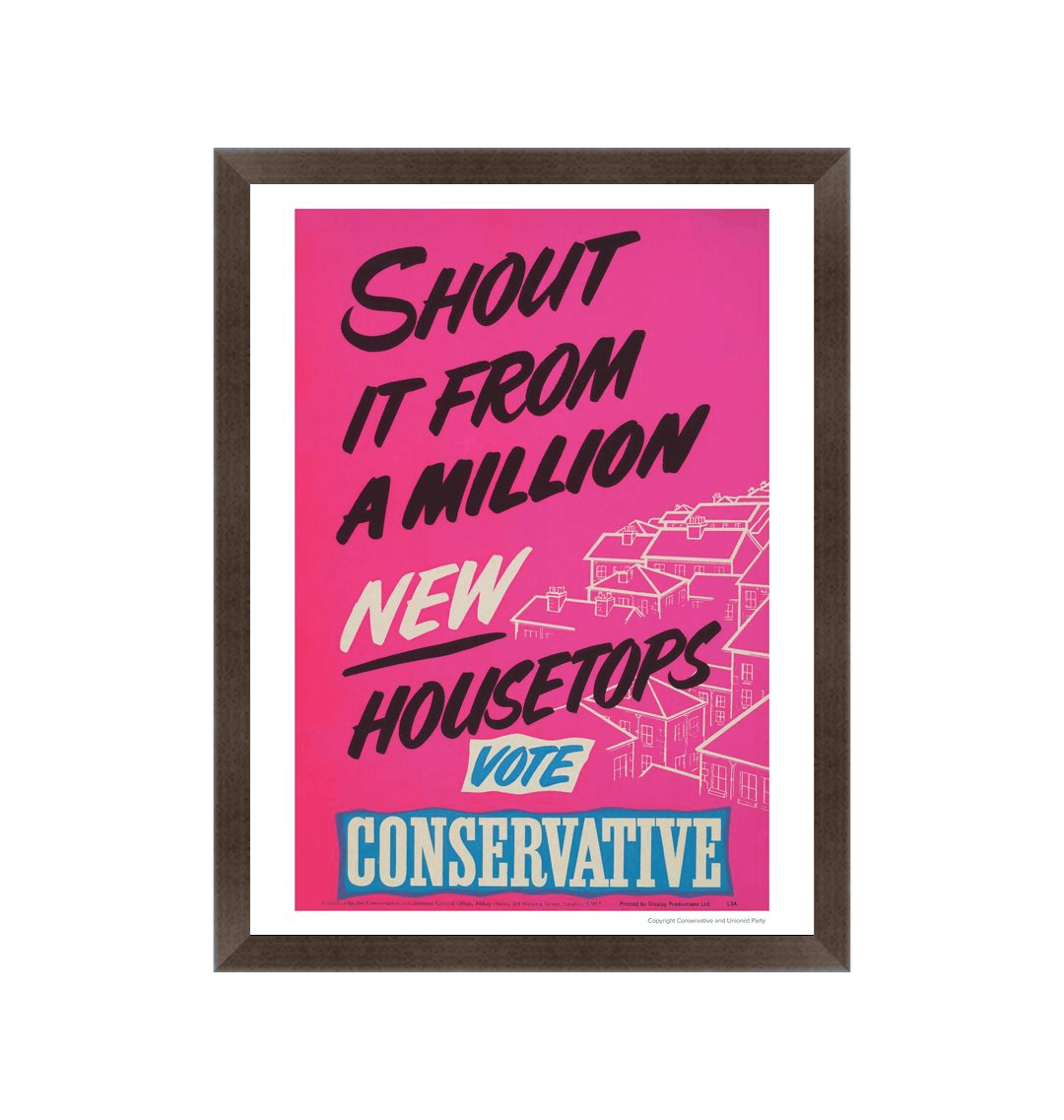 Brown Frame Poster Front