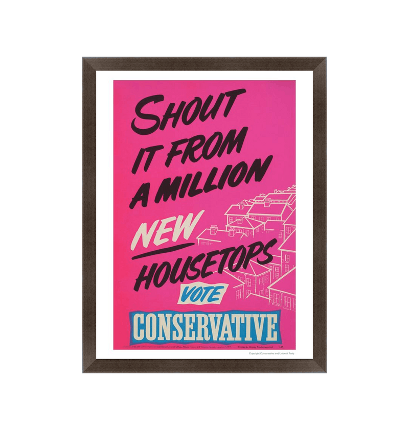 Brown Frame Poster Front