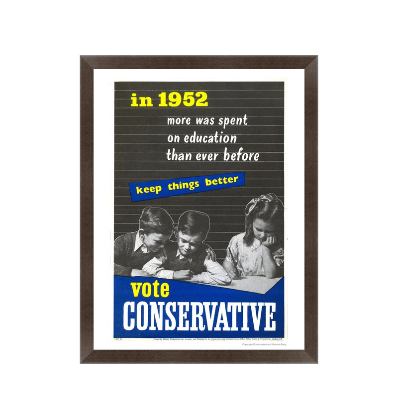 Brown Frame Poster Front