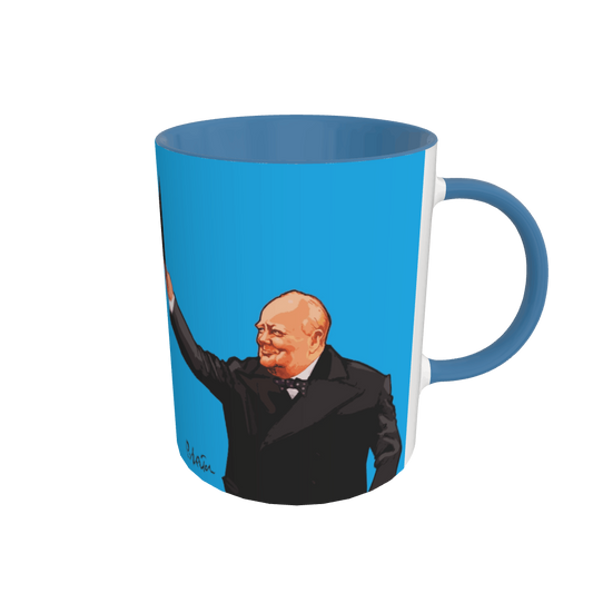 Light Blue Mug Front
