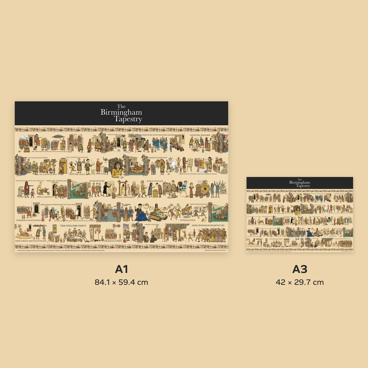 The Birmingham Tapestery: Full Tapestry Fine Print