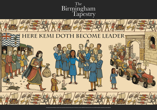 The Birmingham Tapestry: Here Kemi Doth Become Leader Poster