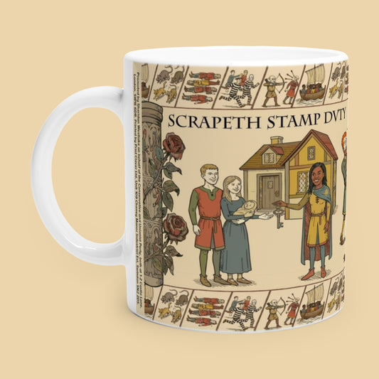 The Birmingham Tapestry: Labour Doth Increase Tax Mug