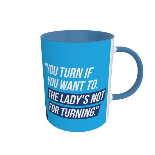 Light Blue Mug Front