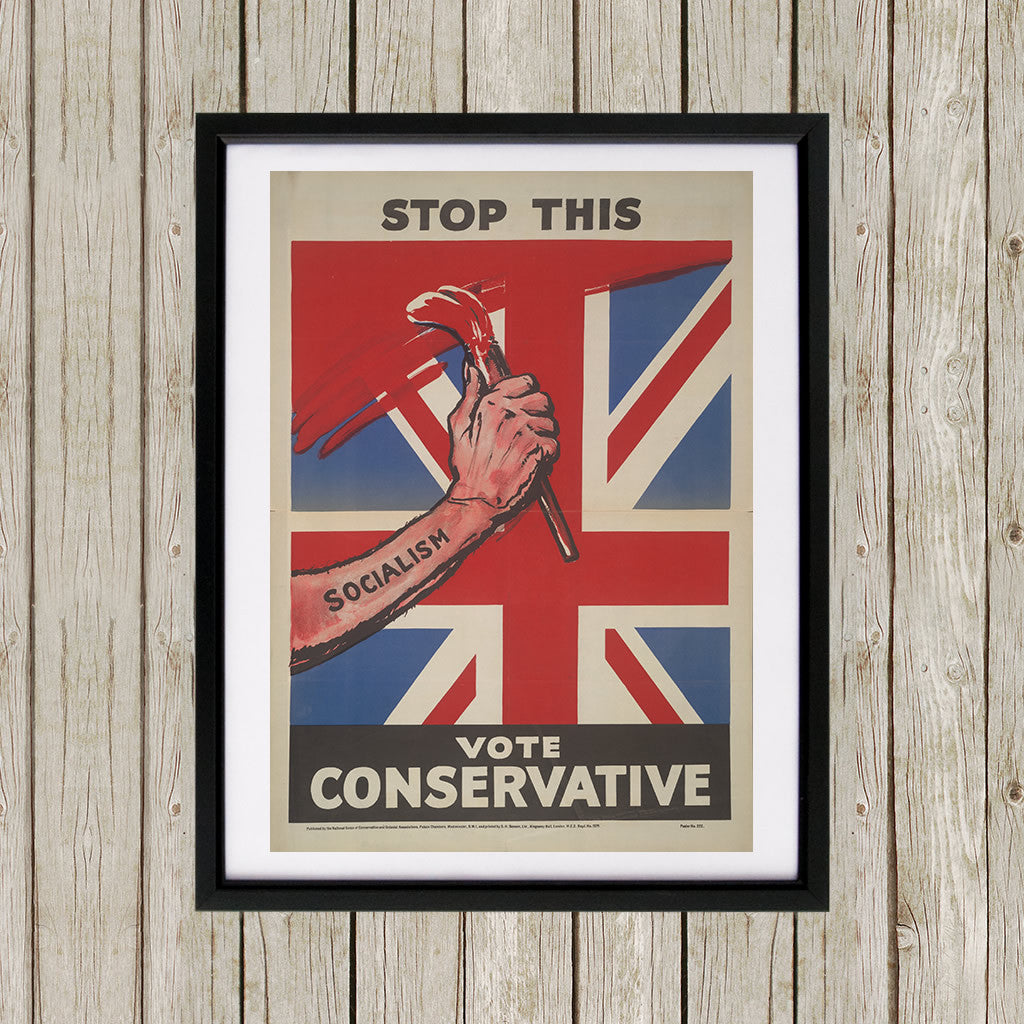 Stop this Black Framed Print (Lifestyle)
